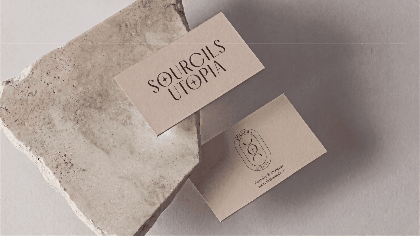Tarjetas de presentación Sourcils Utopia