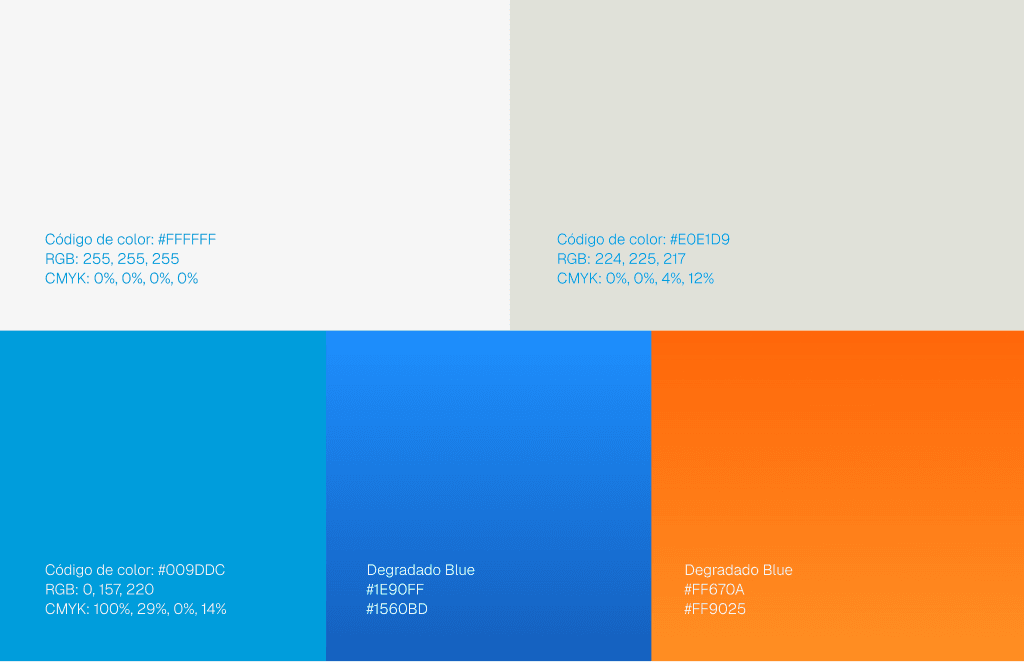 Unimetro — paleta de color y sistema visual